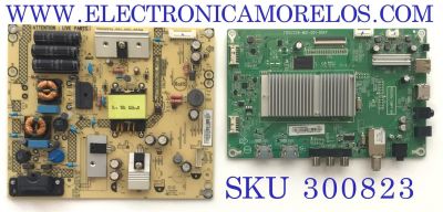 KIT DE TARJETAS PARA TV SHARP / MAIN XGCC0QK003 / 715G7228-M01-001-004Y / BPFFQ1KQ4 / FUENTE PLTVFQ351XAV1 / 715G6934-P01-005-003M / FQ351XAV1 / PANEL TPT430H3-HVN01.U REV:S271F / MODELO LC-43LB481U